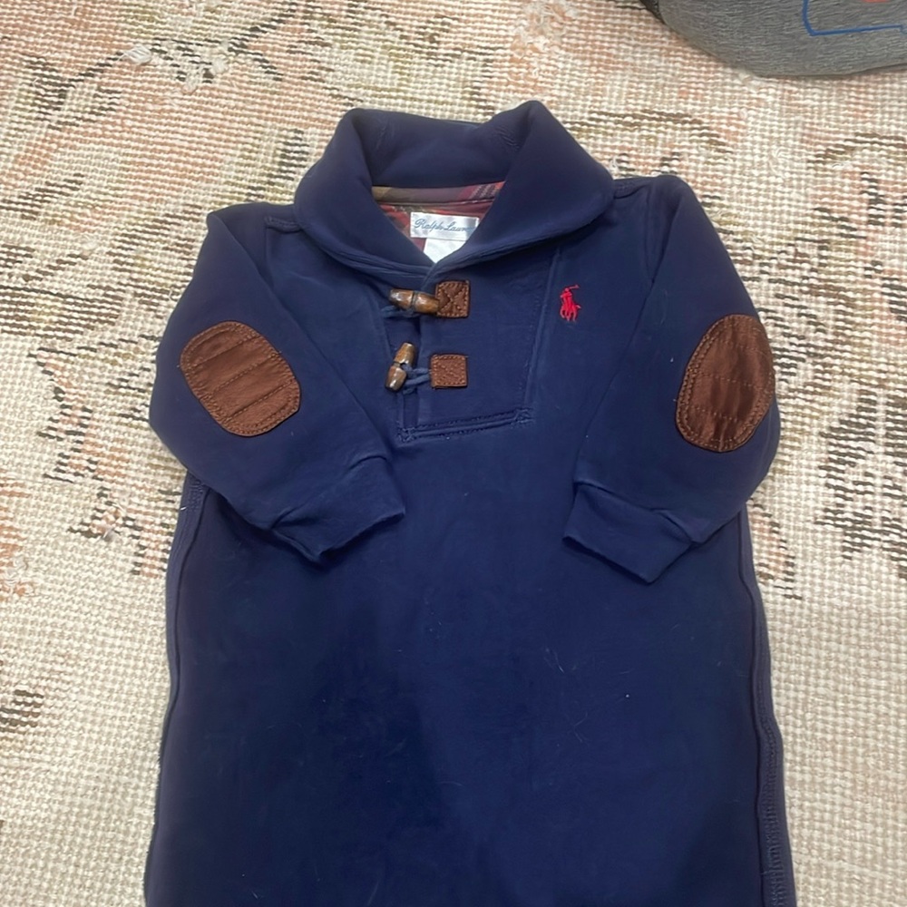 Ralph Lauren footed outfit - 6M